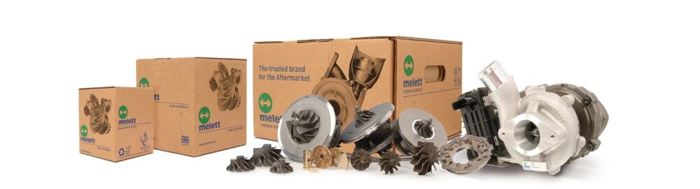 Melett product range - turbo and components